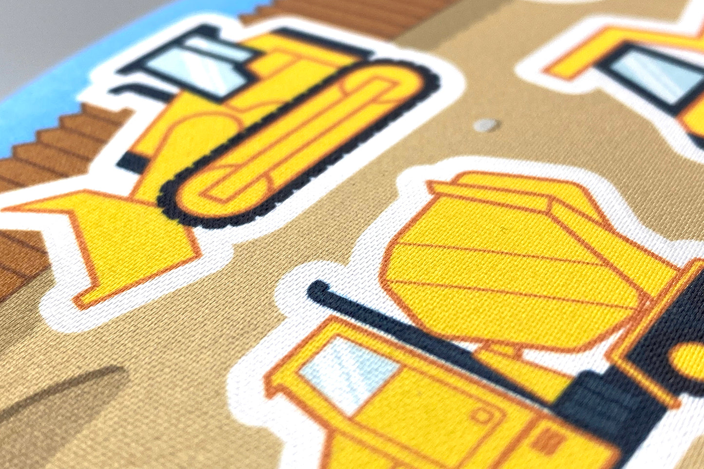 1-2 Go | Schoenstickers | Bouwwerf