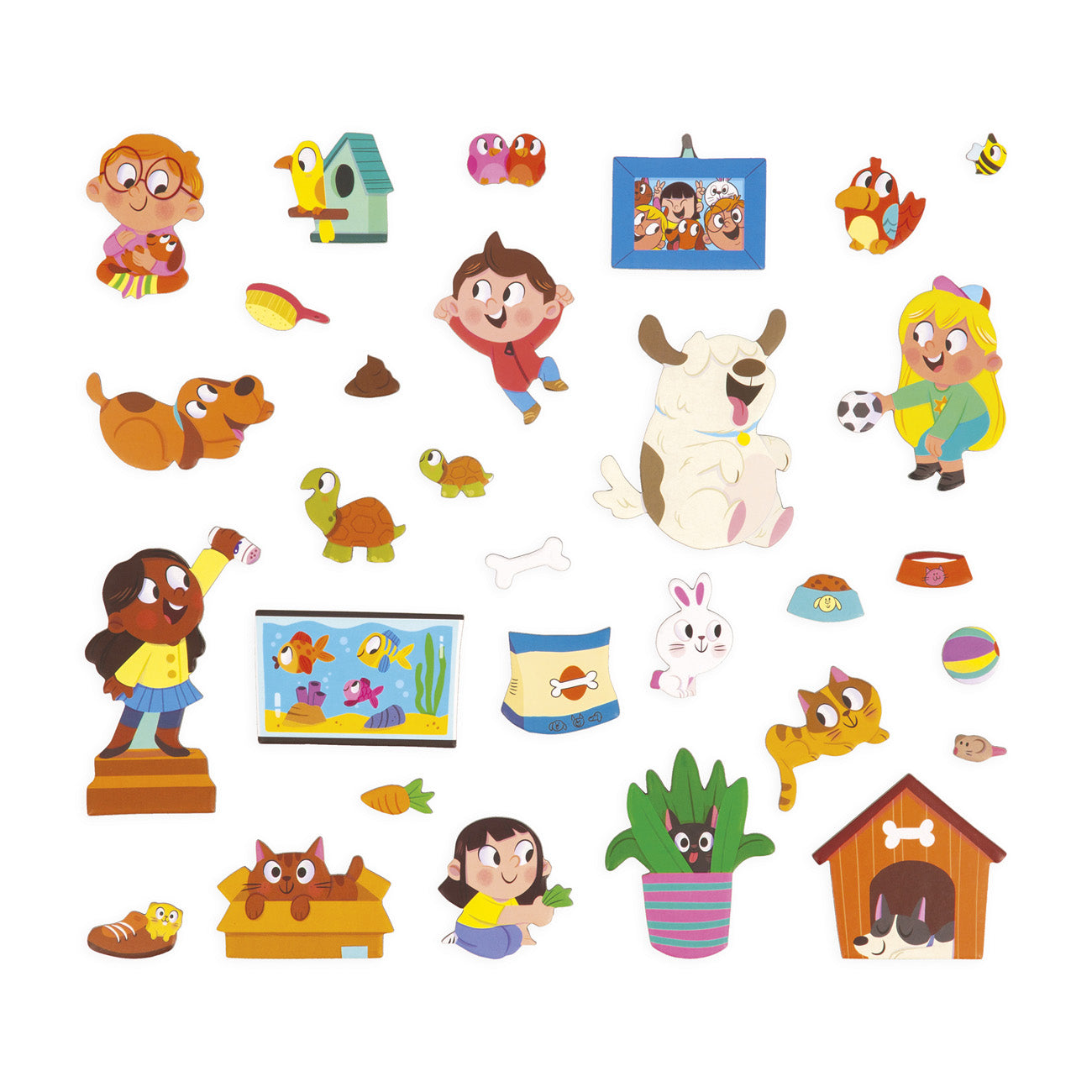 Janod | Magneti Stories | Huisdieren