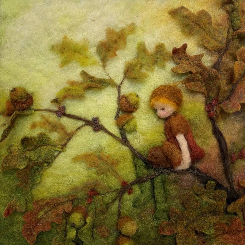 Ann Galland | Seizoensplaat | Eikenboom