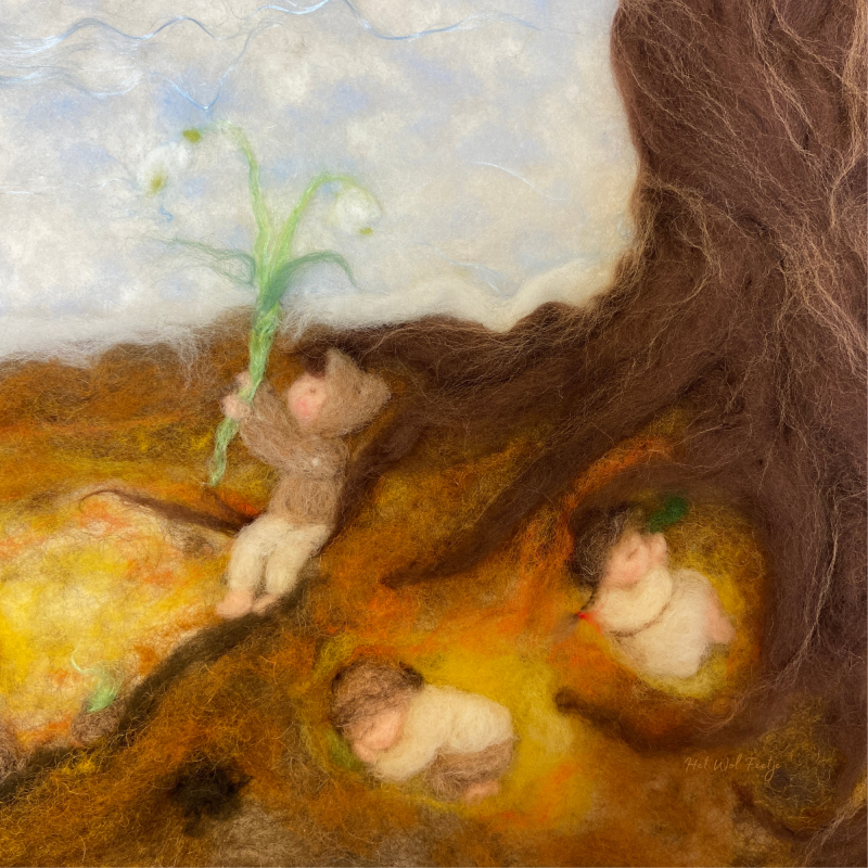 Het Wol Feetje | Seizoensplaat | Ontluikend Lente