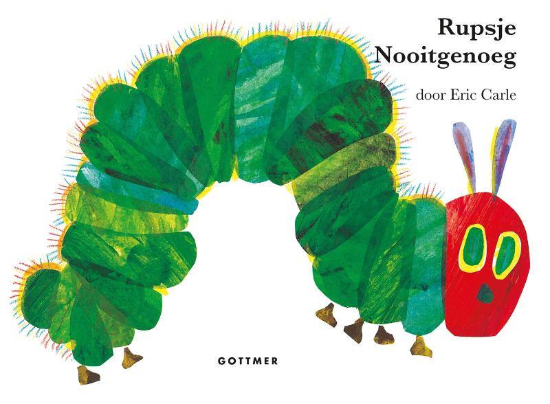 Uitgeverij Gottmer | Eric Carle | Rupsje nooit genoeg