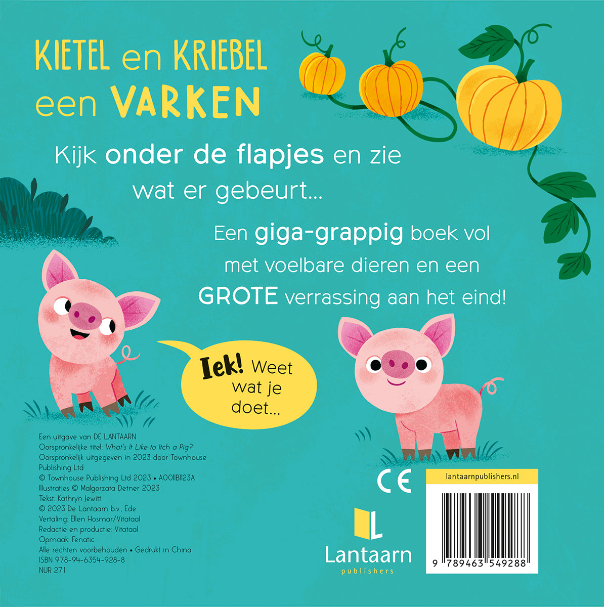 Kietel en kriebel - Een varken | Lantaarn Publishers