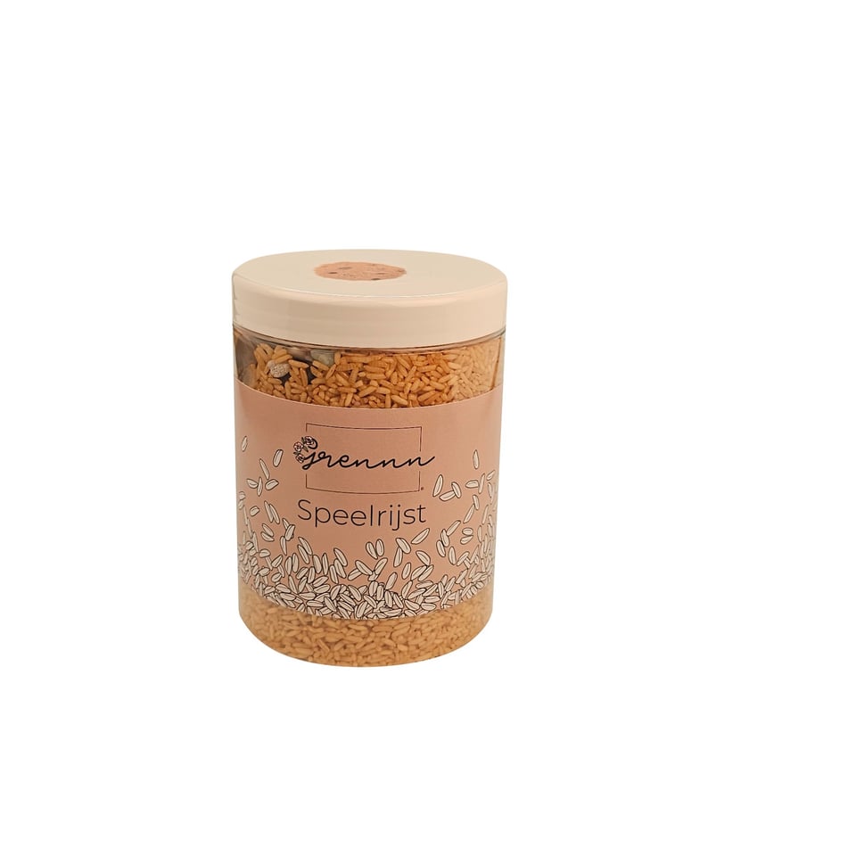 Grennn | Speelrijst | Edelstenen Mix | 750 gram