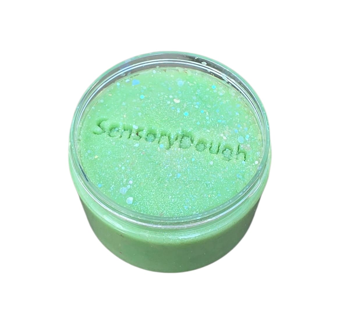 Sensoryfun | Speelklei | Glitter Groen
