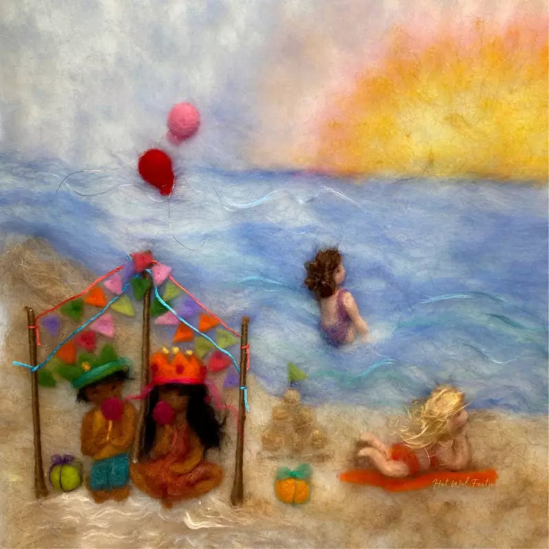 Het Wol Feetje | Seizoensplaat | Feest op het Strand