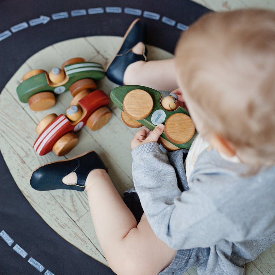 Friendly Toys | Houten Raceauto | Groen