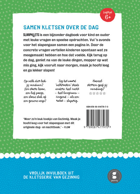 Gezinnig | Slaapklets | Deel 1