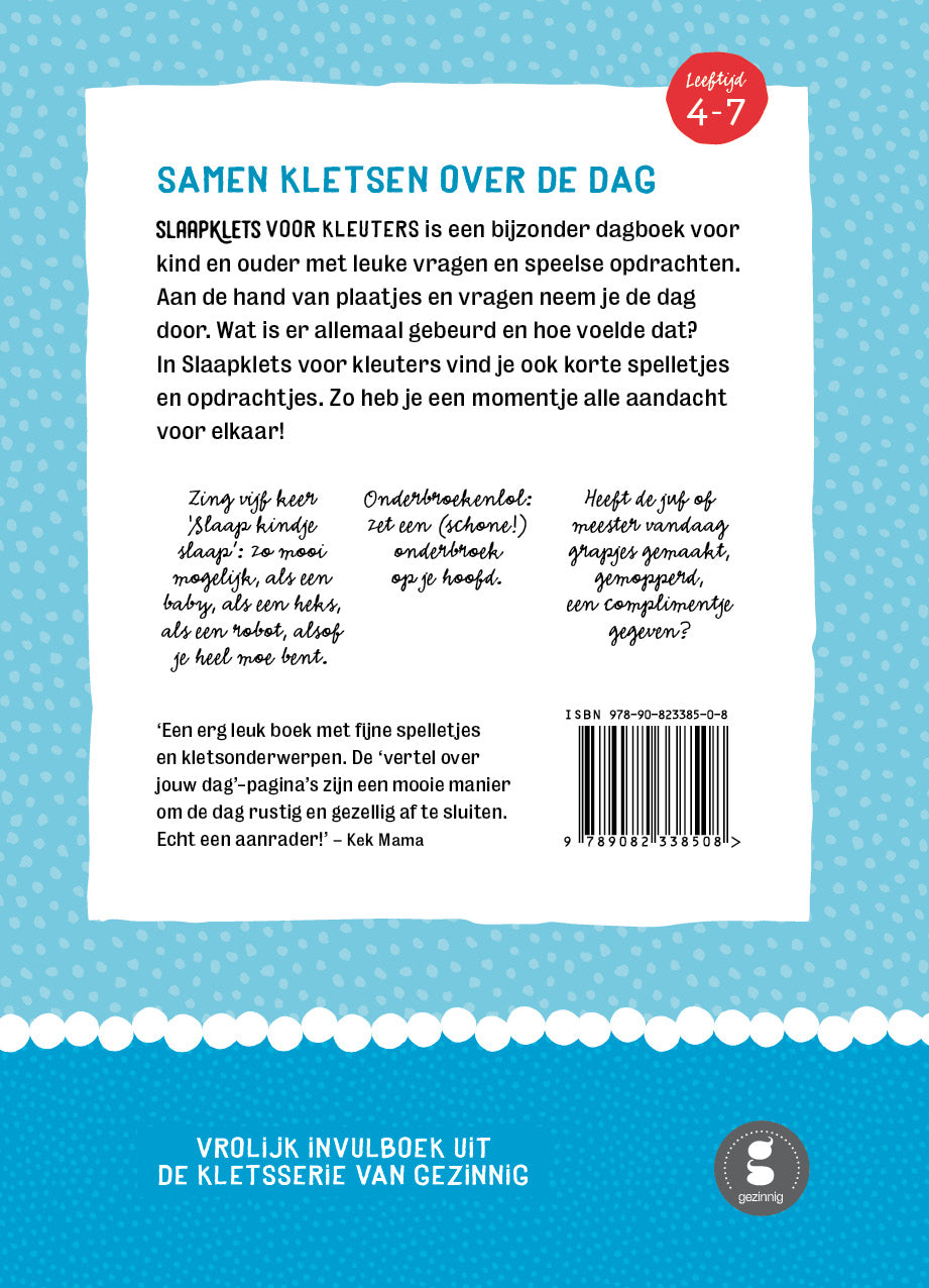 Gezinnig | Slaapklets Voor Kleuters | Deel 1