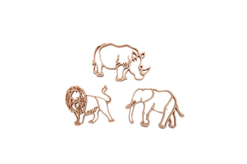 Grennn | Uitstekers | Set | Safaridieren