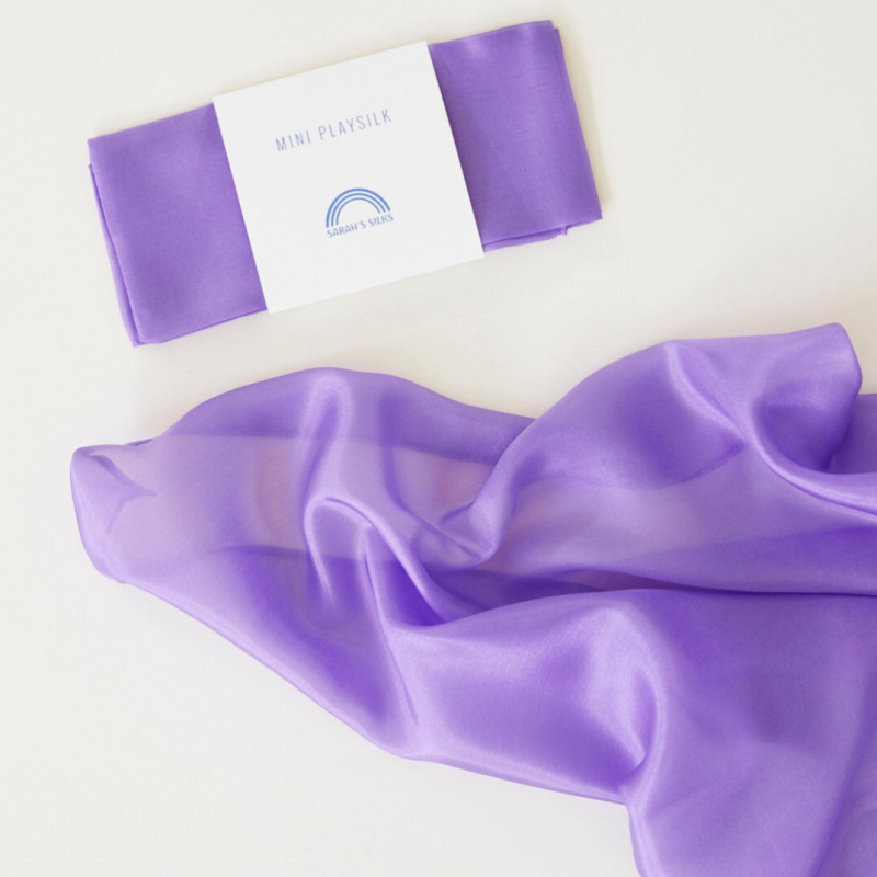 Sarah's Silks | Speelzijde | Mini | Paars