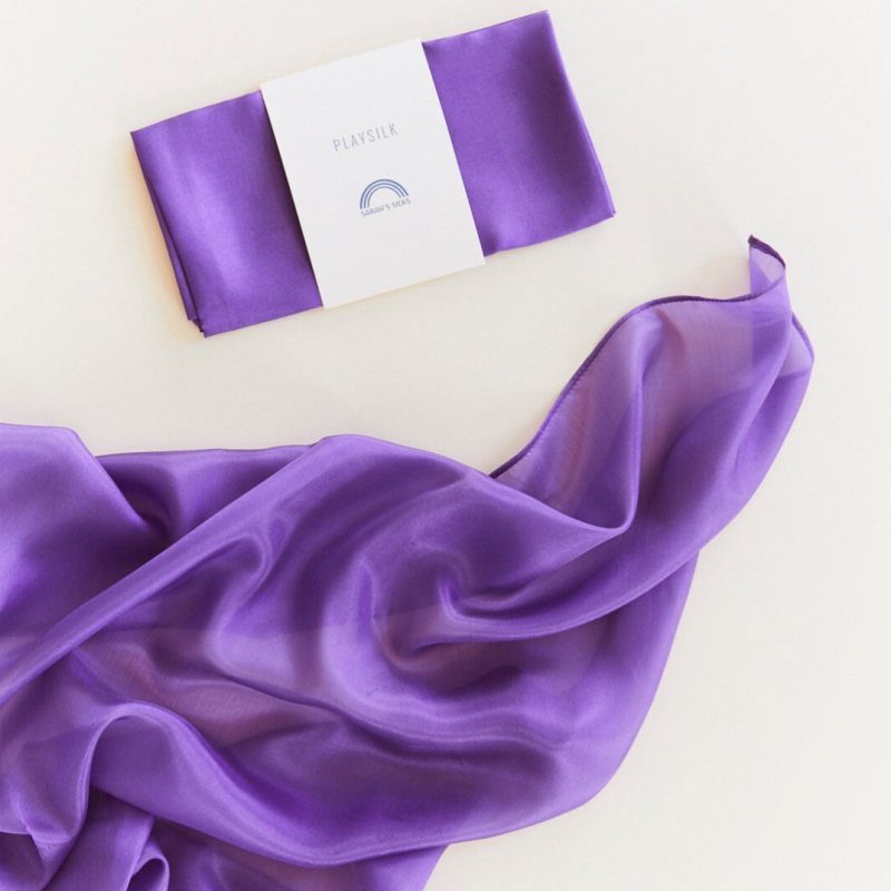 Sarah's Silks | Speelzijde | Medium | Paars