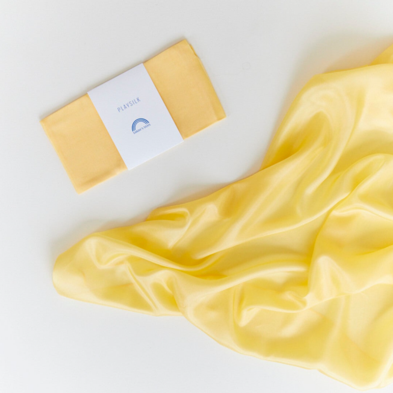 Sarah's Silks | Speelzijde | Medium | Geel