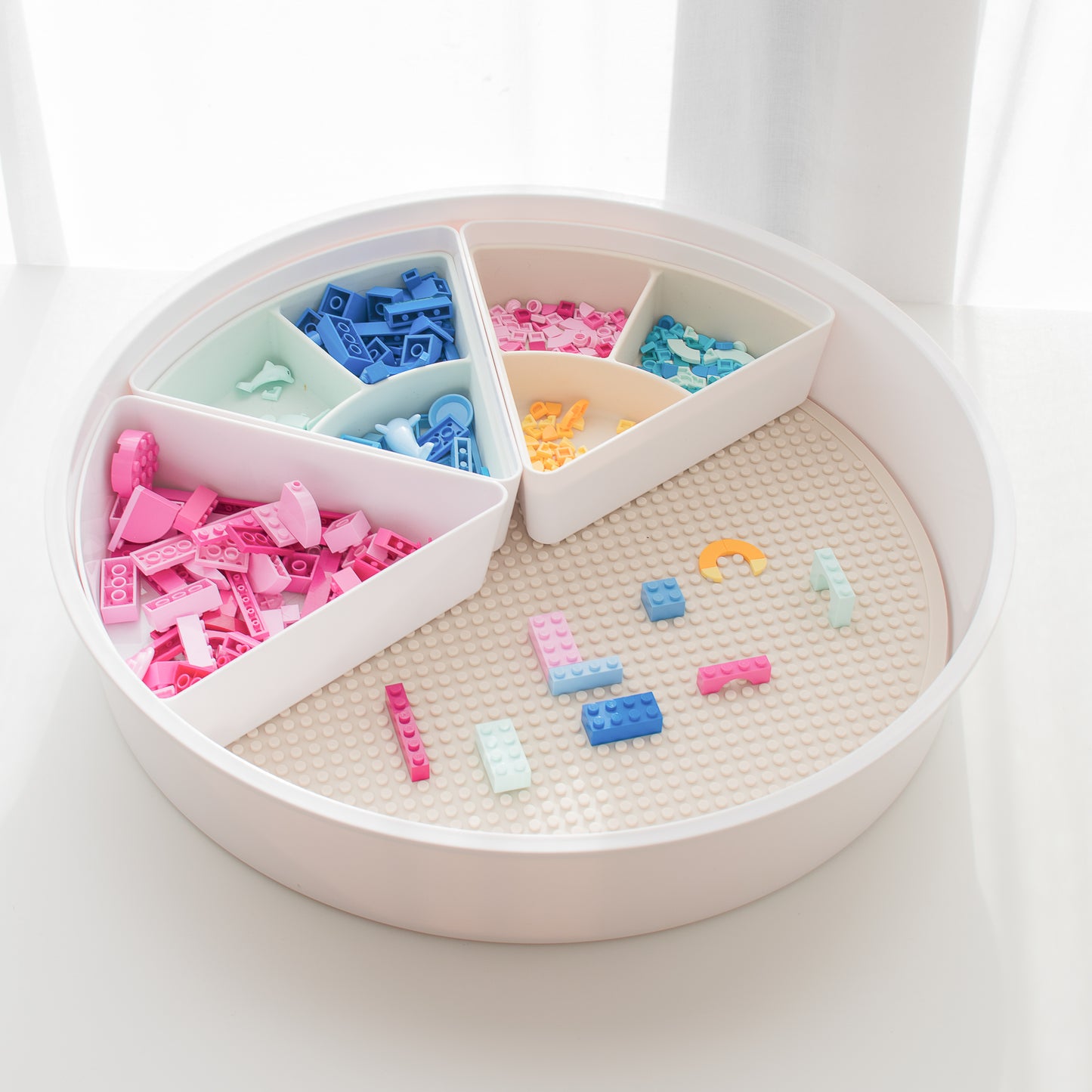 Inspire My Play | Opberginzetten PlayTRAY | Naturel