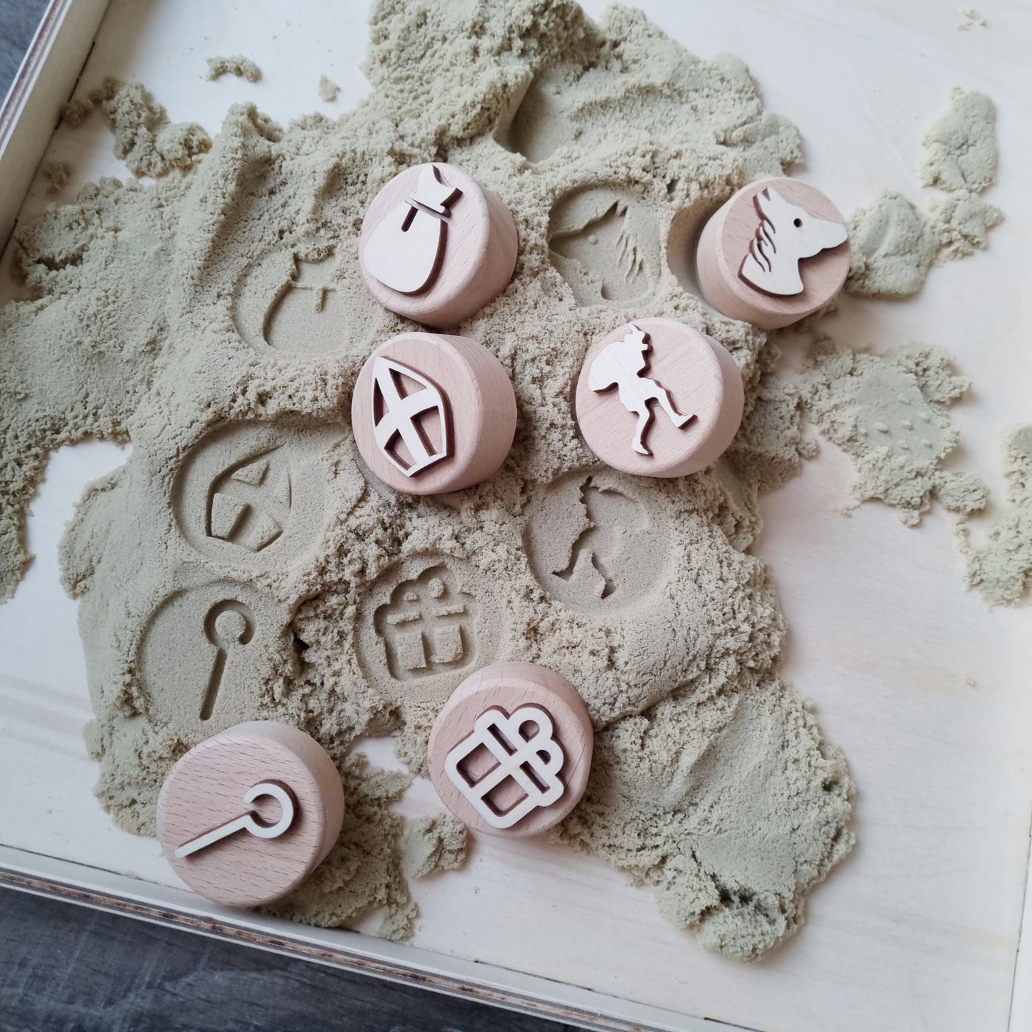 Kiddi | Houten Stempelset | Sinterklaas