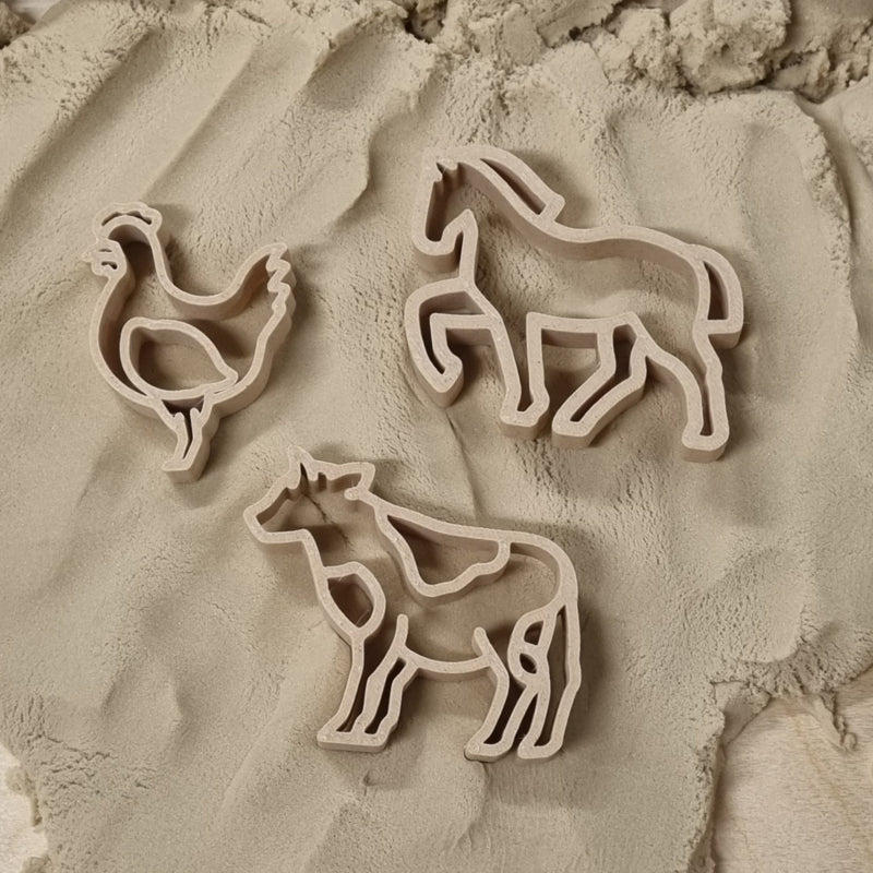 Kiddi | Uitsteker | Set | Boerderijdieren