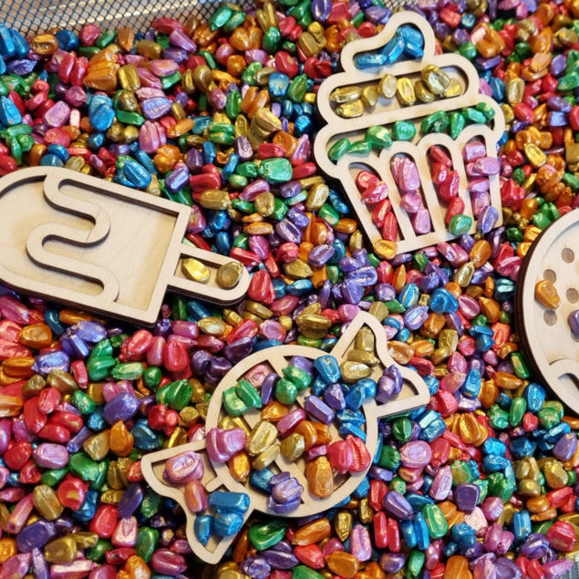 Kiddi | Speelparels | Regenboog | 400 gram