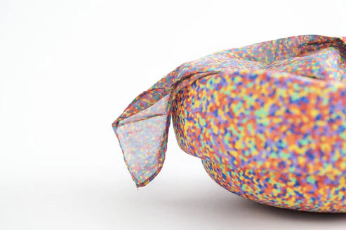 Laura's Play Cotton | Speeldoek | 90x90 cm | Confetti Regenboog