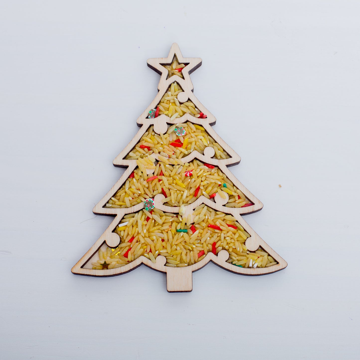 Leukmetletters | Vulvorm | Kerstboom