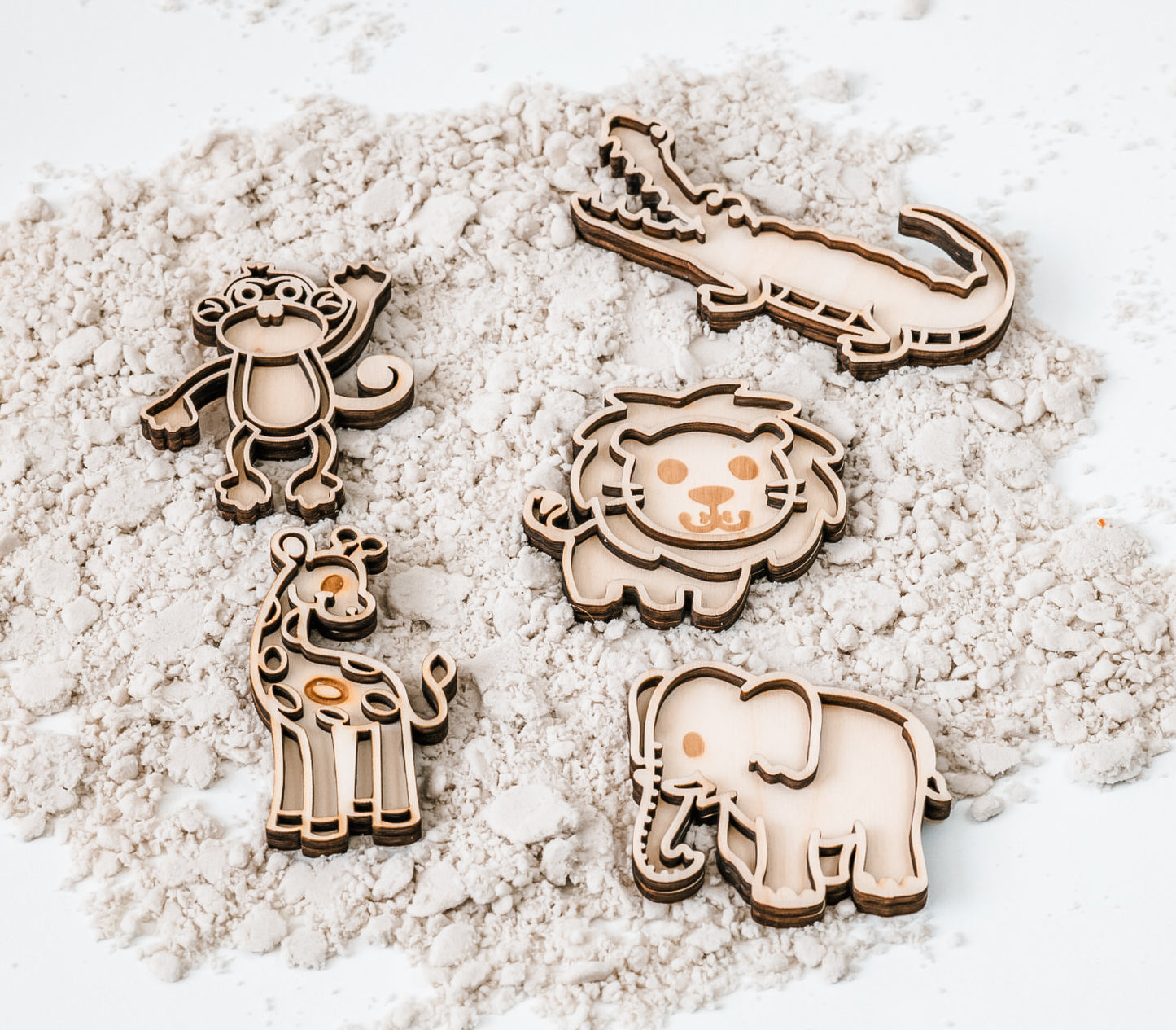 Leukmetletters | Vulvorm | Mini Set | Safari