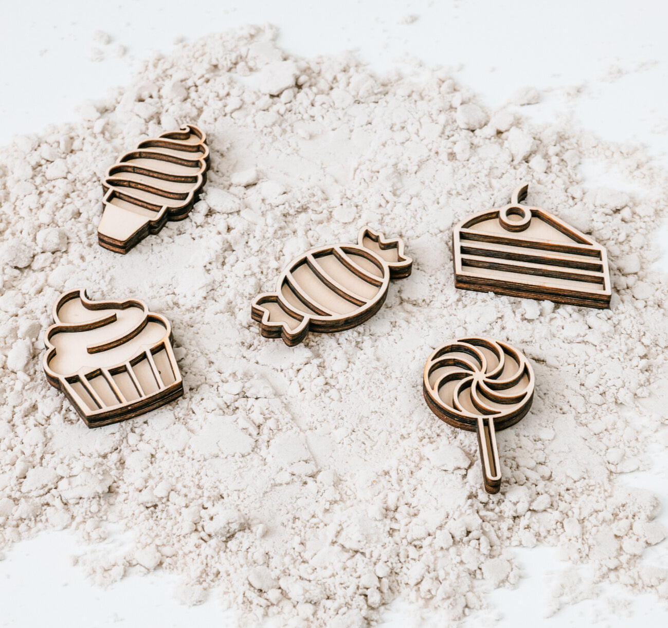 Leukmetletters | Vulvorm | Mini Set | Zoetigheid