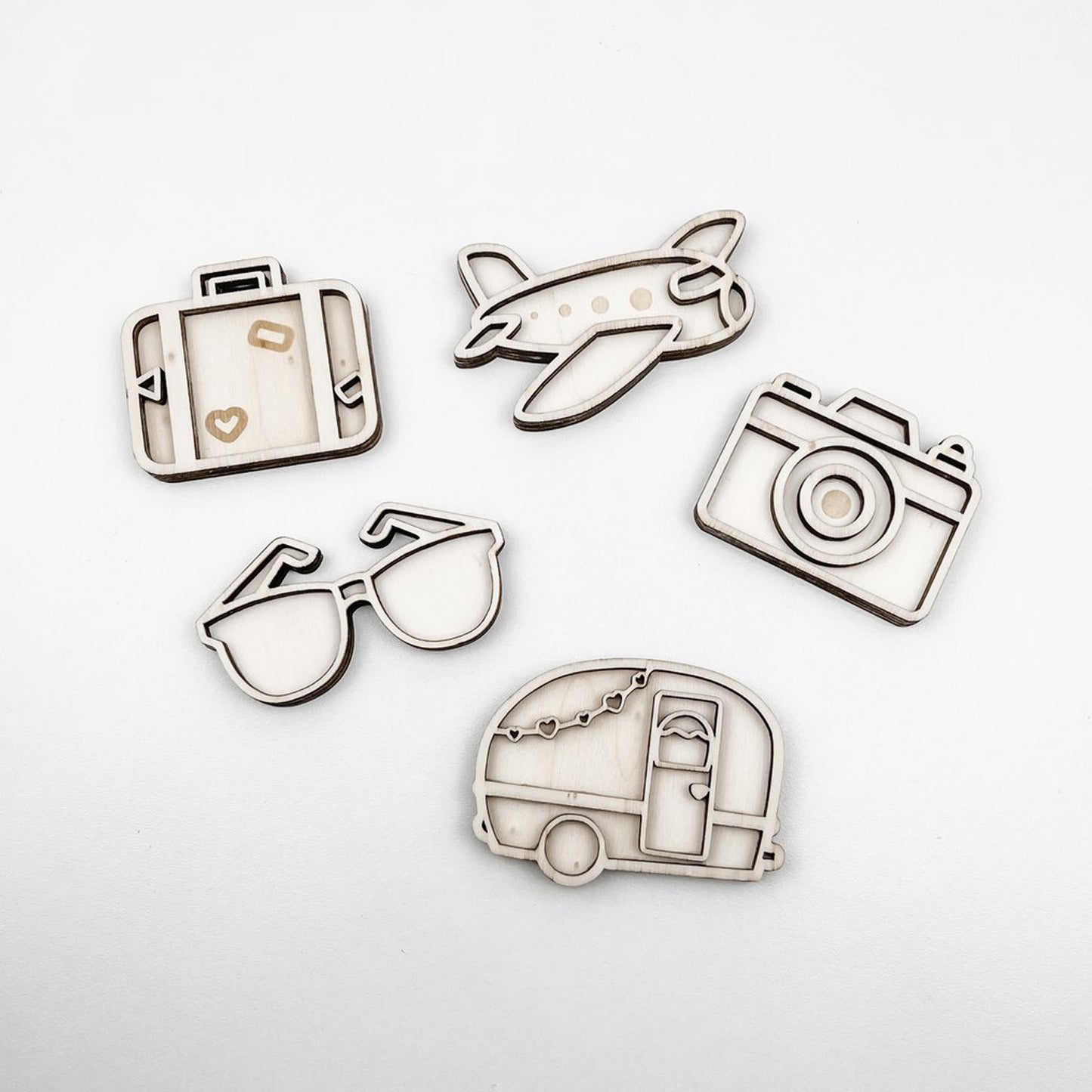Leukmetletters | Vulvorm | Mini Set | Vakantie