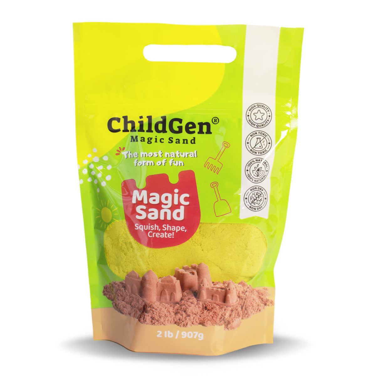 ChildGen® | Magisch Zand | Geel | 907 gram