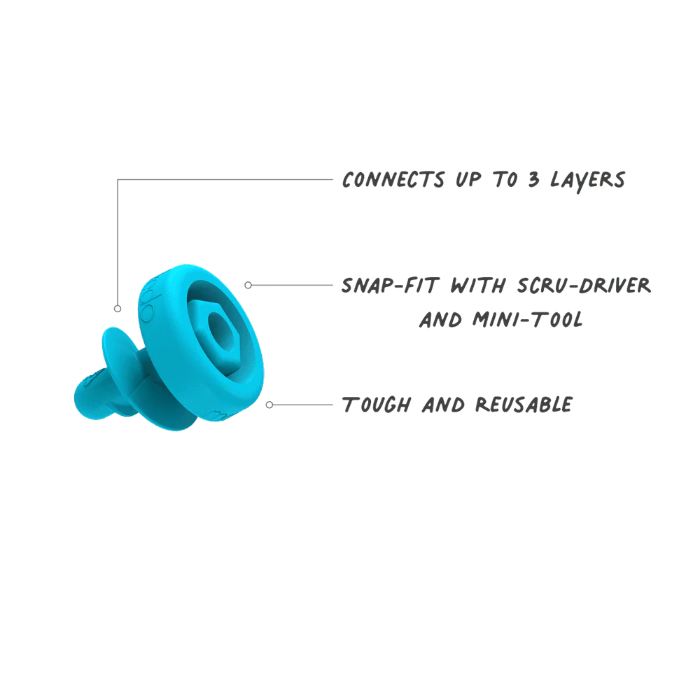 Makedo | Schroeven | 180 stuks
