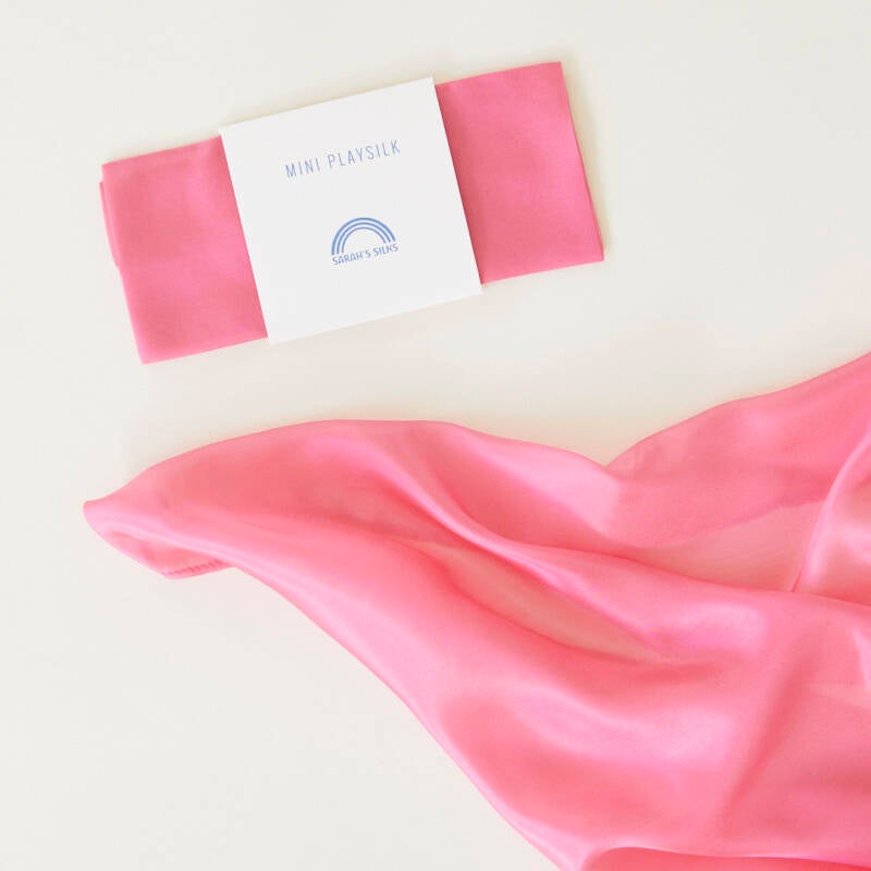 Sarah's Silks | Speelzijde | Mini | Roos