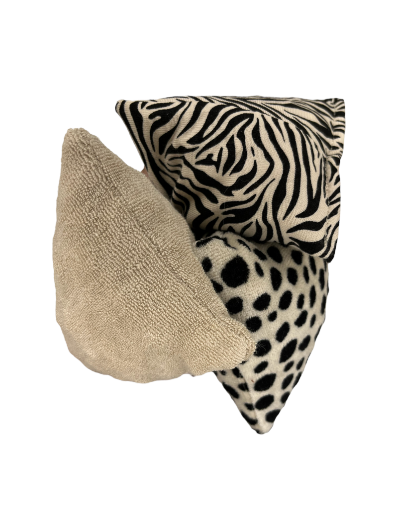 Naaisels van Siem | Sensorische Driehoekjes | Mix Print