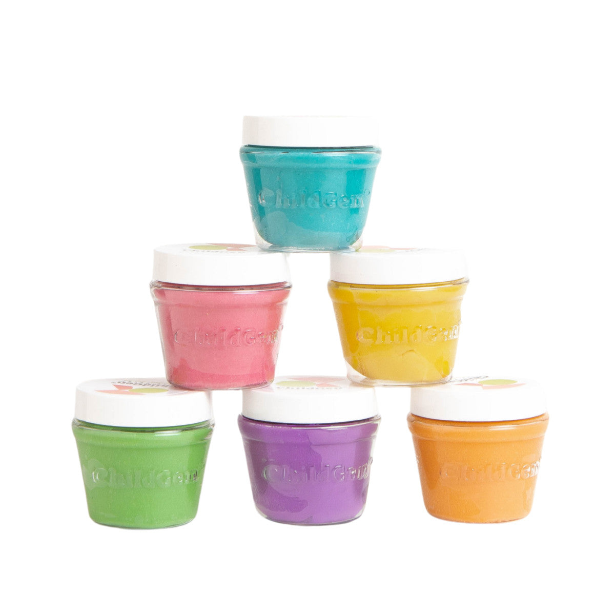 ChildGen® | Speelklei | Pastel Set | 6 Stuks