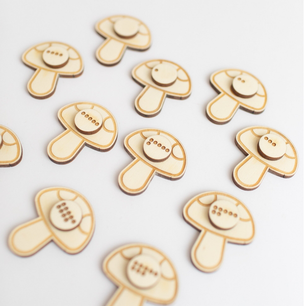 Studio de Rijk | Telfiguren | Paddestoelen met Stippen 0-10