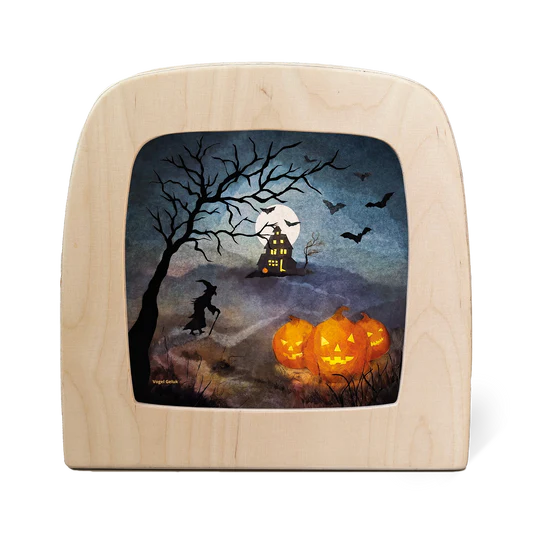 Vogel Geluk | Seizoensplaat | Halloween