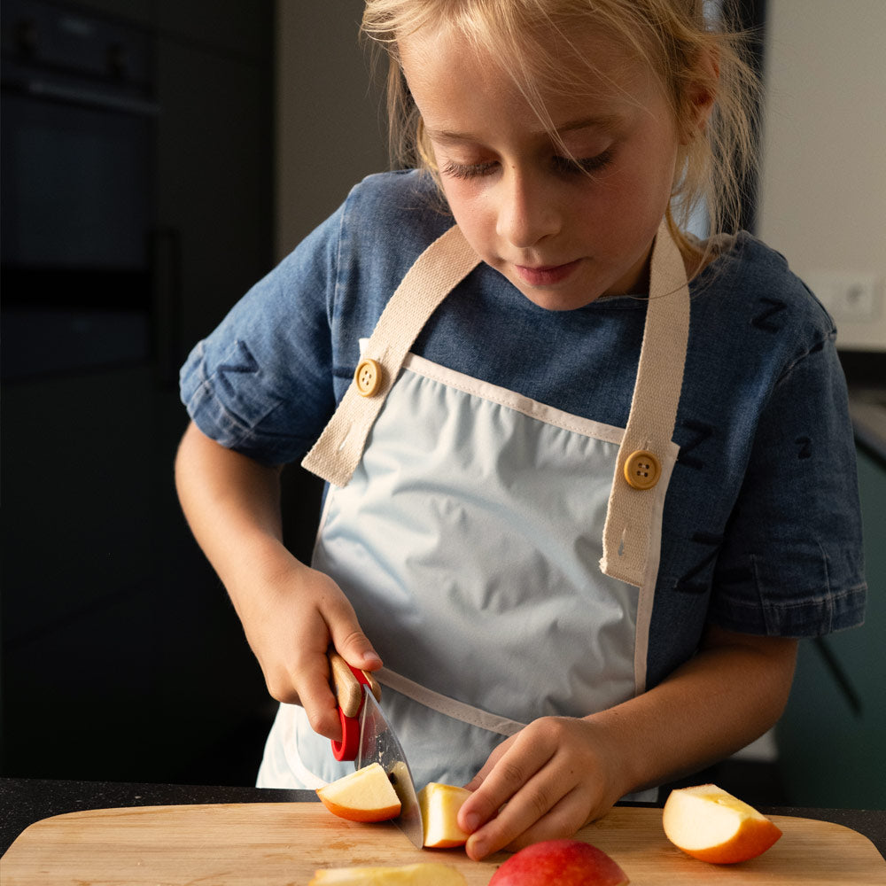 Smikkels | Kinderkeukenshort | Blauw