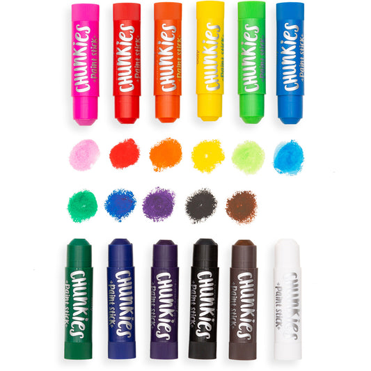 Ooly | Chunkies | Verfstiften | Classic | 12 Stuks