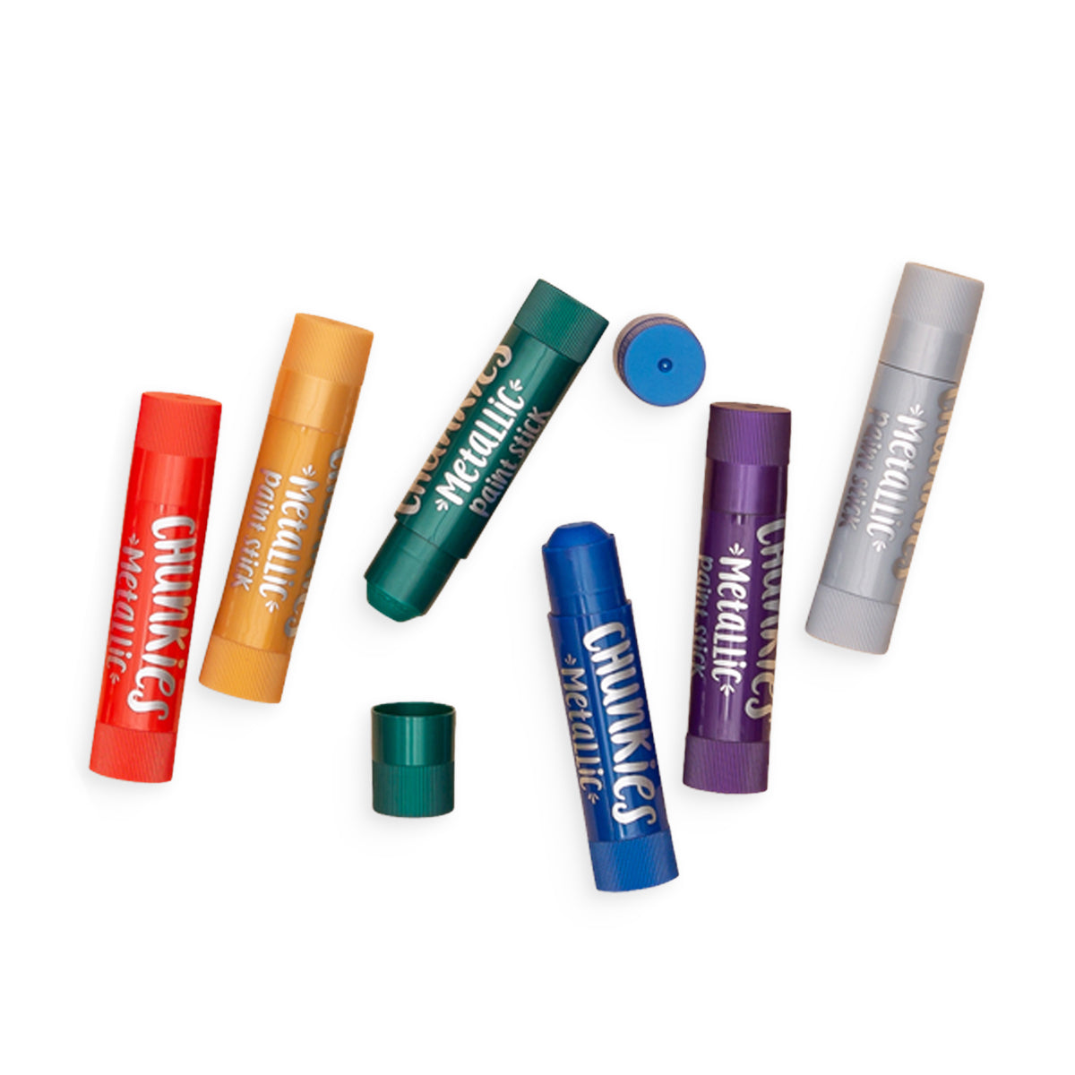 Ooly | Chunkies | Verfstiften | Metallic | 6 Stuks