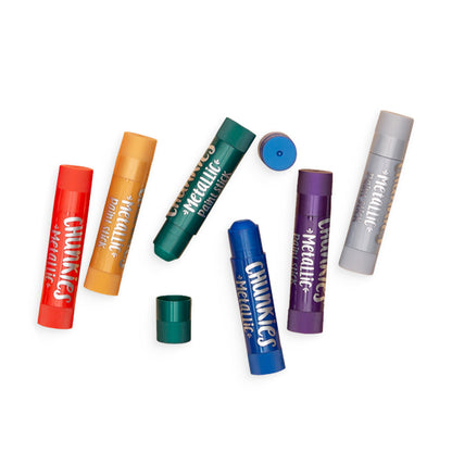 Ooly | Chunkies | Verfstiften | Metallic | 6 Stuks