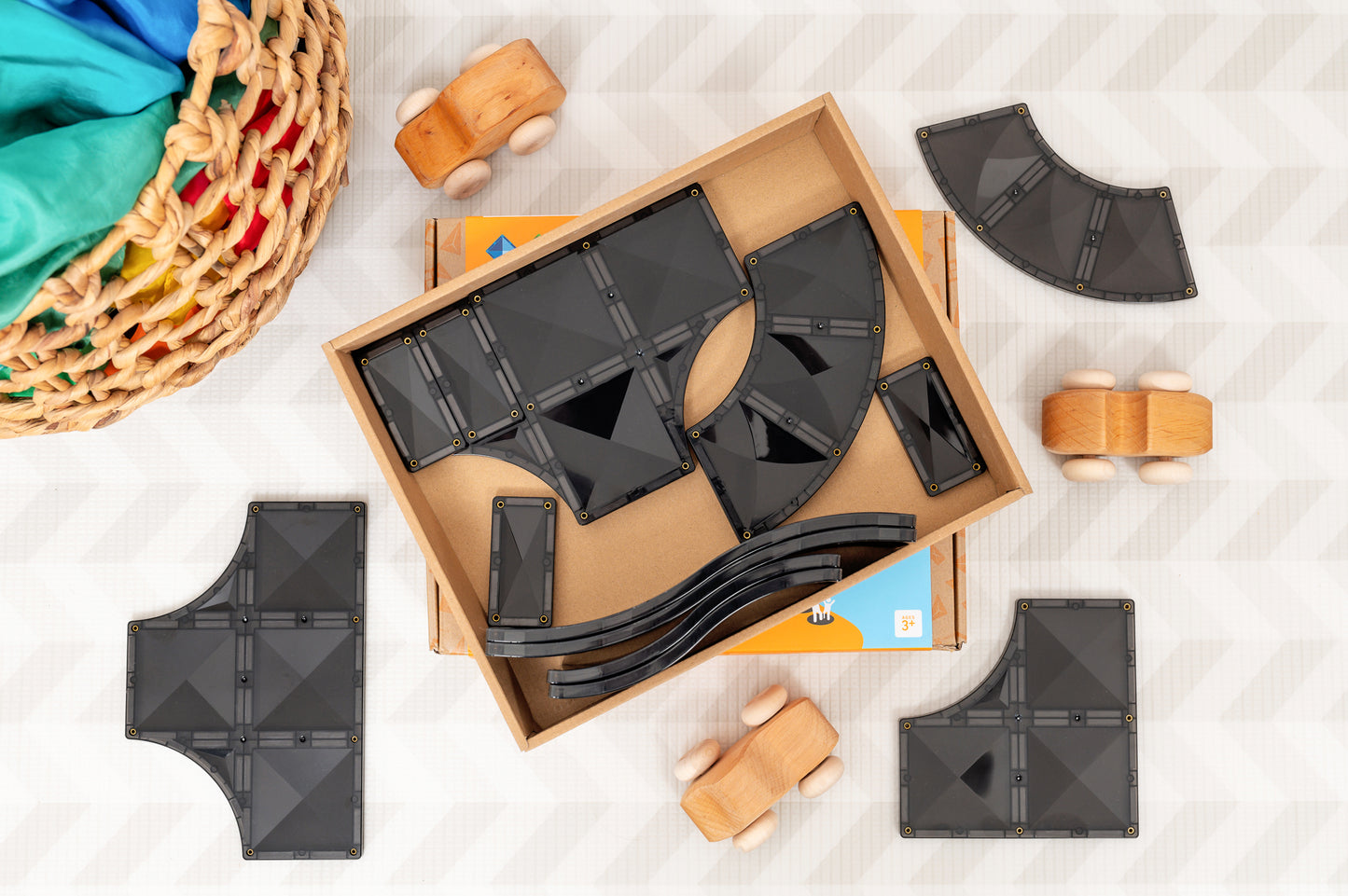 Connetix | Ramps & Intersections Pack | 16 Stuks