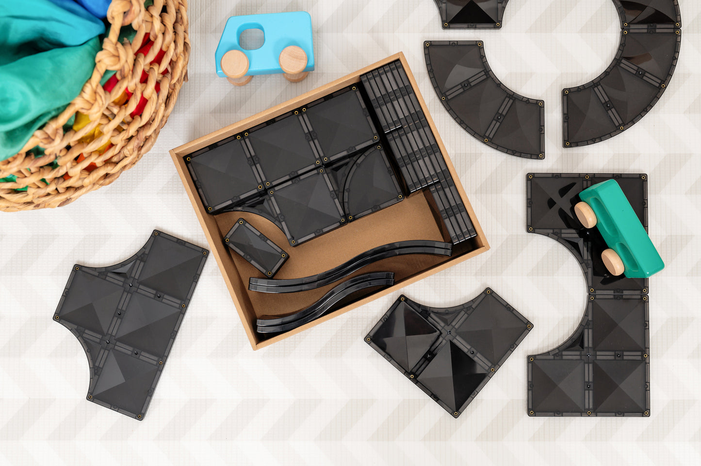 Connetix | Creative Roads Pack | 48 Stuks