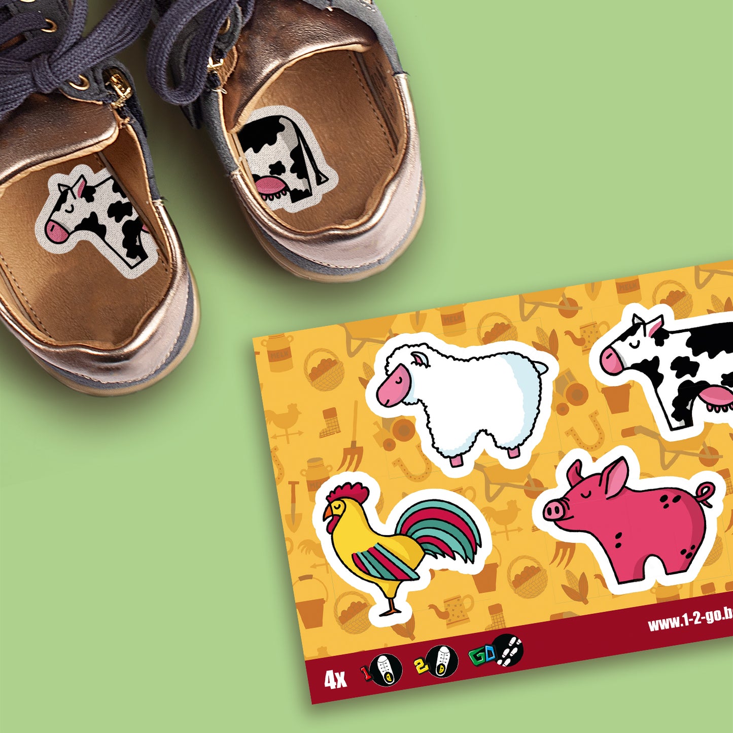 1-2 Go | Schoenstickers | Boerderij