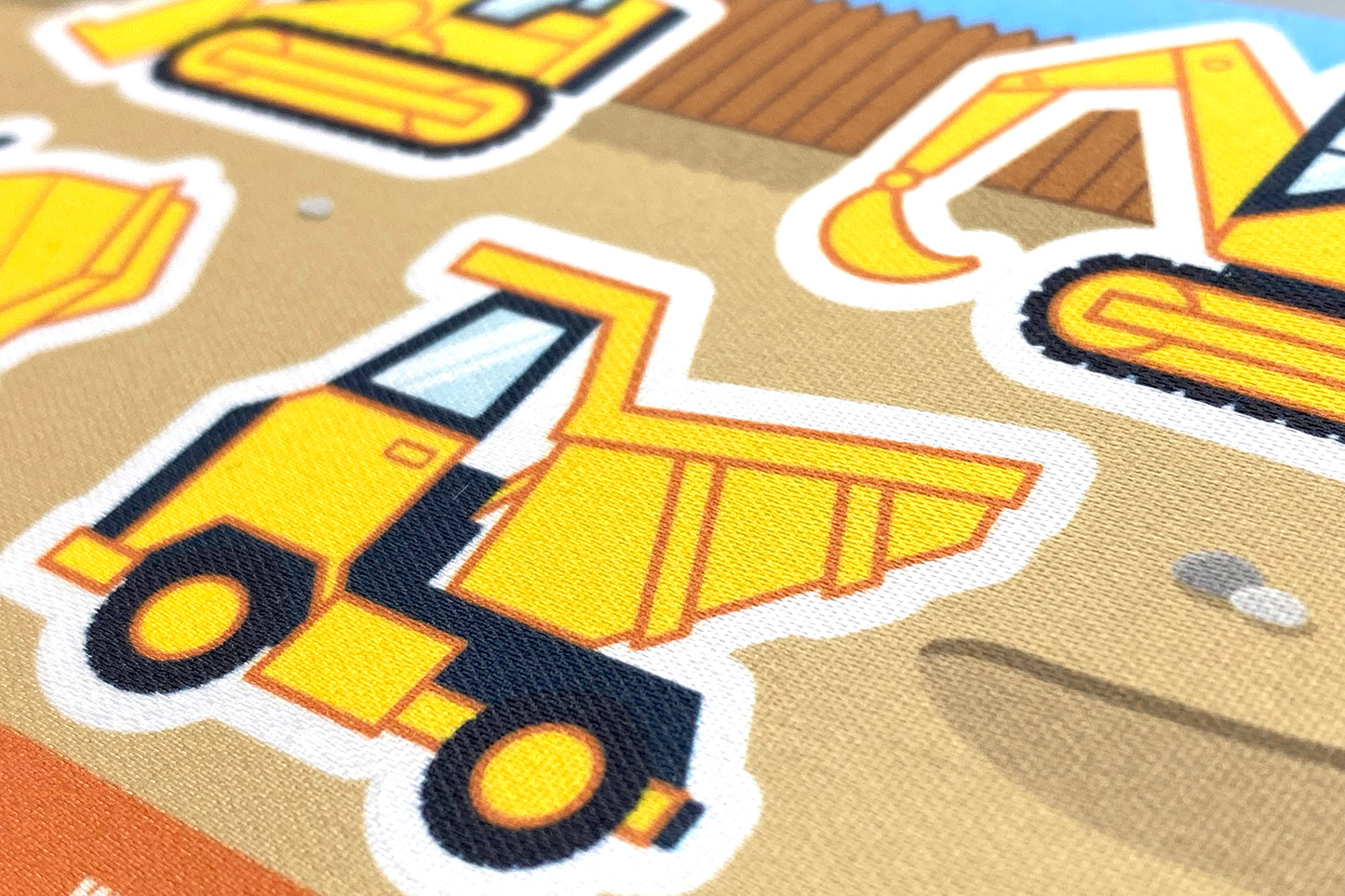 1-2 Go | Schoenstickers | Bouwwerf