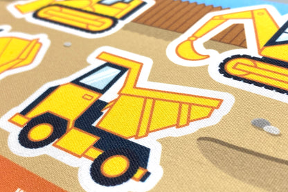 1-2 Go | Schoenstickers | Bouwwerf