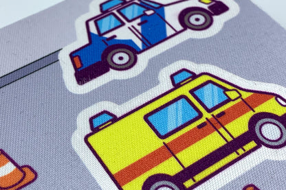 1-2 Go | Schoenstickers | Hulpvoertuigen