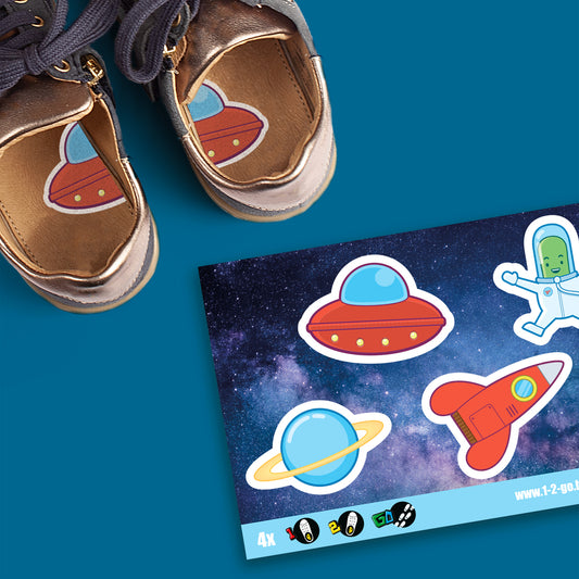 1-2 Go | Schoenstickers | Space
