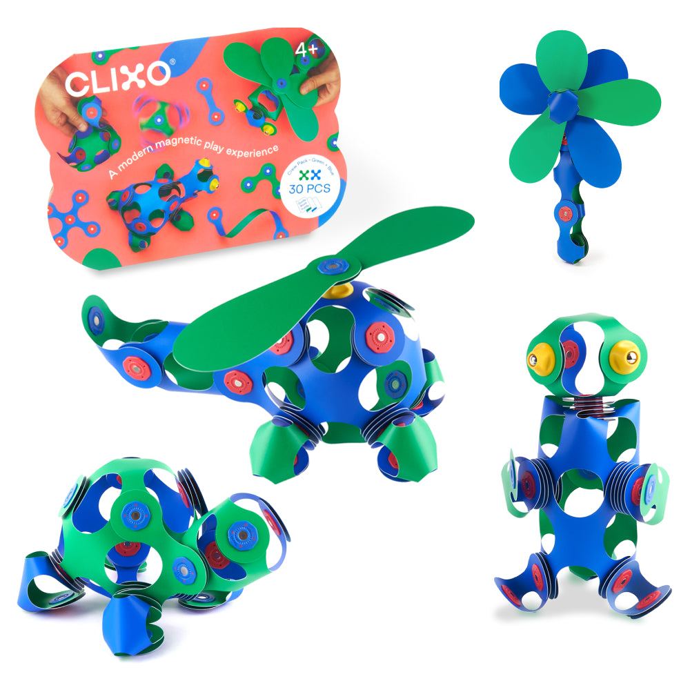 Crew Pack - Blue/Green | Clixo