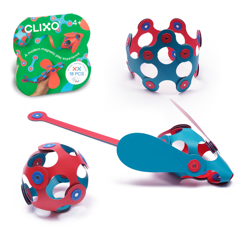 Itsy Pack - Flamingo/Turquoise | Clixo