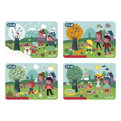 Janod | Magnetibook | 4 seizoenen