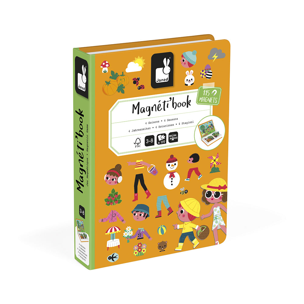 Janod | Magnetibook | 4 seizoenen