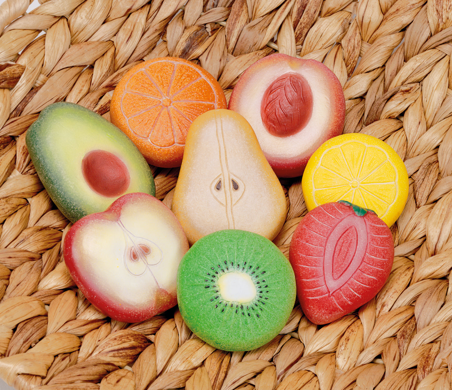 Sensorische Speelstenen - Fruit | Yellow Door