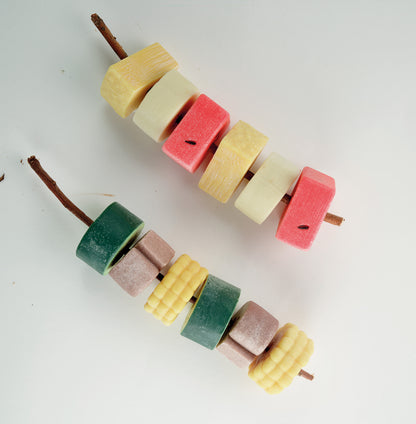 Yellow Door | Sensory Play Stones | BBQ Spiesjes