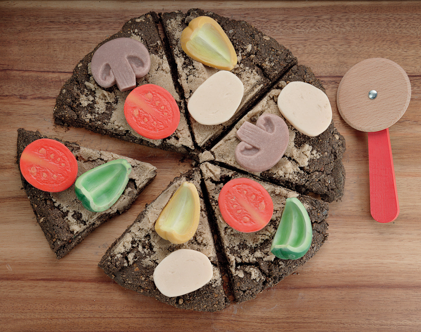 Sensorische Speelstenen - Pizza Toppings | Yellow Door
